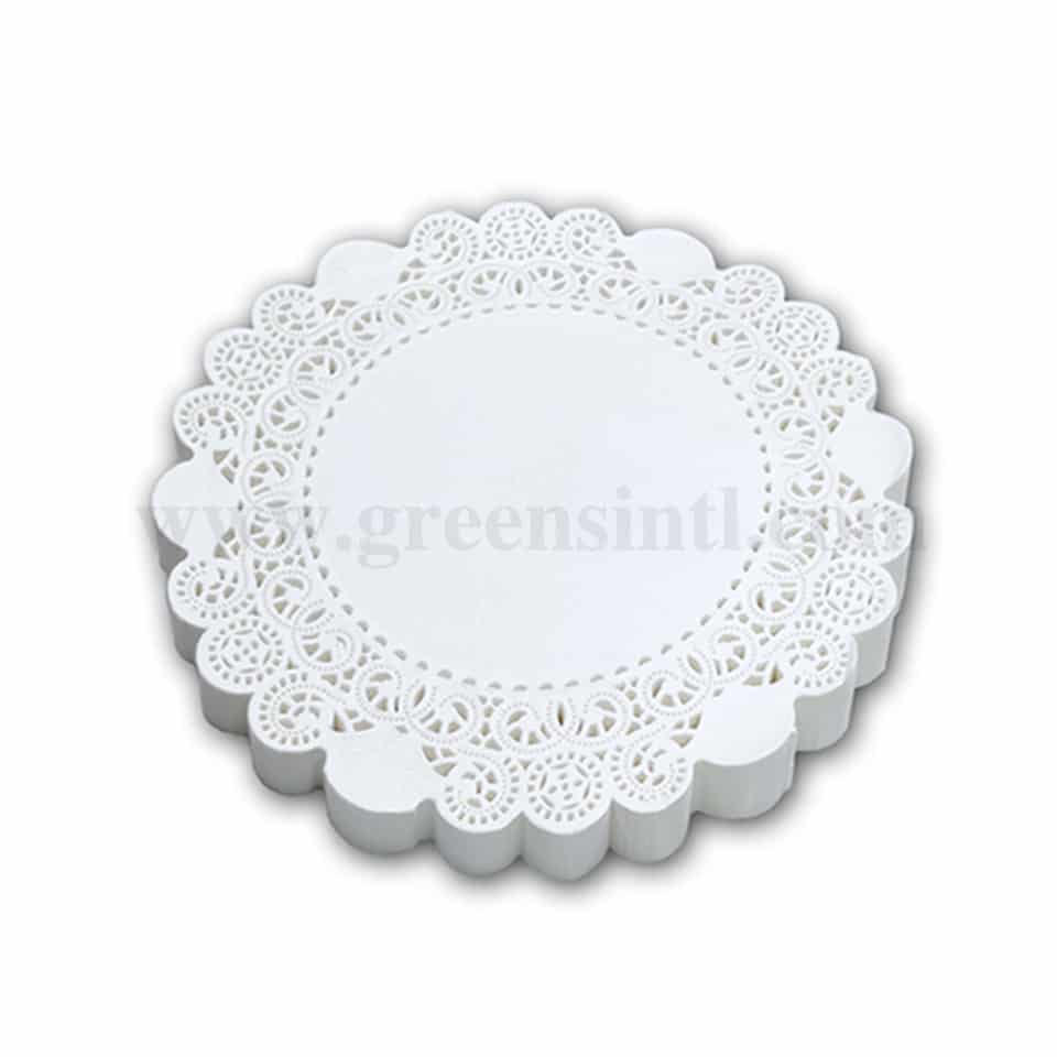GRADE Round Doilies Paper Natural White 406 mm(16 inch)-250 Pcs