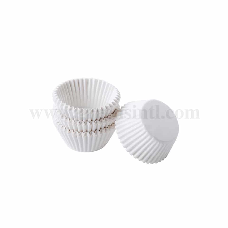 GRADE Cup Cake Cases White ⬜110mm=Base 40mm/Height 35mm - 1000 Pcs