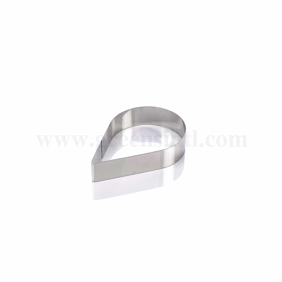 MARTELLATO Drop-shaped Cake Band 225 x 146 x h40mm