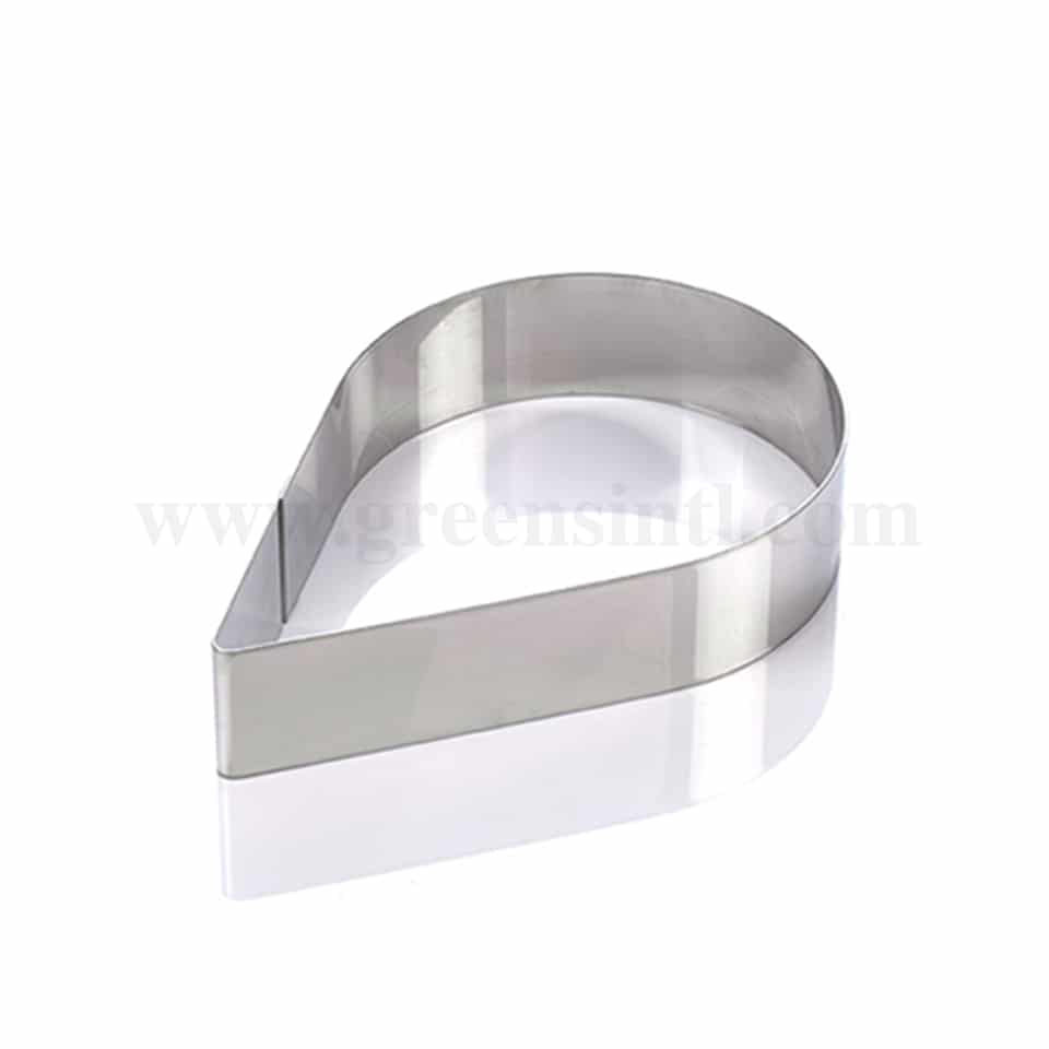 MARTELLATO Drop-shaped Cake Band 355 x 270 x h40mm