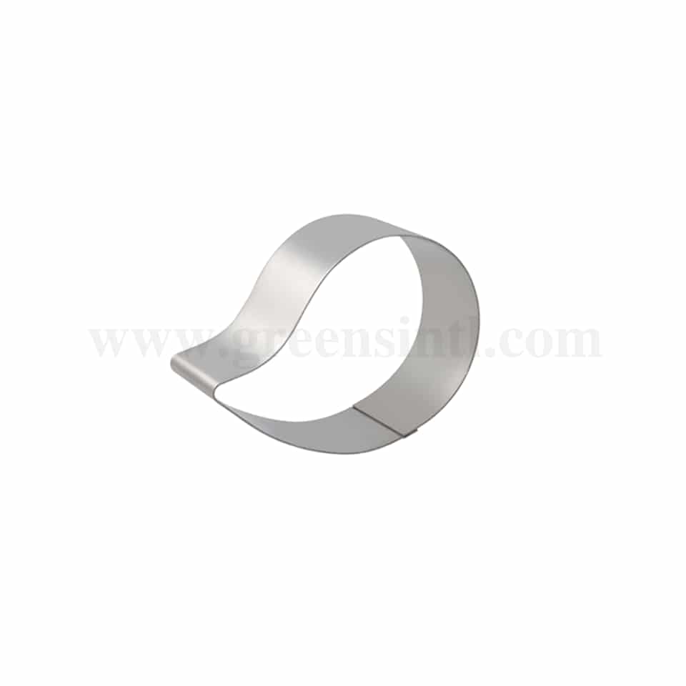 MARTELLATO Comma-shaped Cake Band 312 x 240 x h40mm