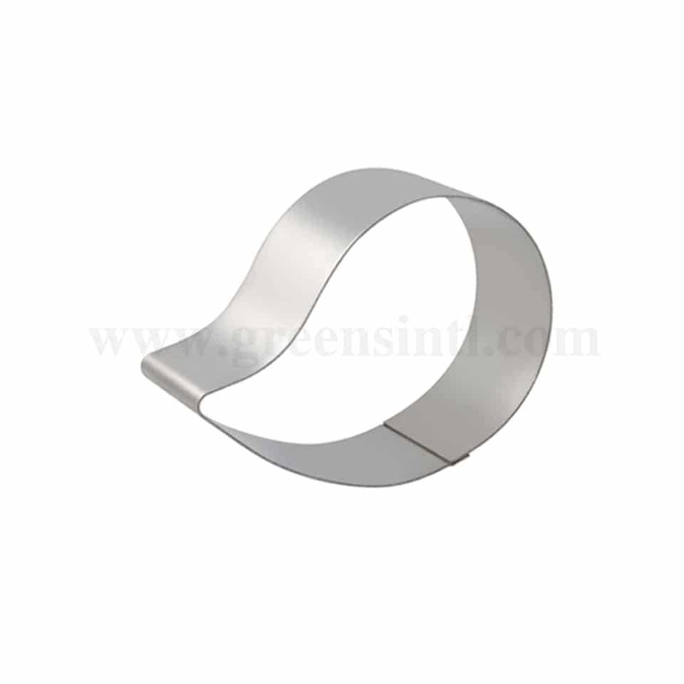 MARTELLATO Comma-shaped Cake Band 375 x 265 x h40mm