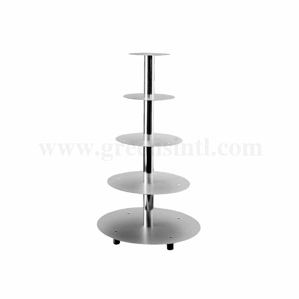 MARTELLATO Aluminium Cake Stand 5 Levels