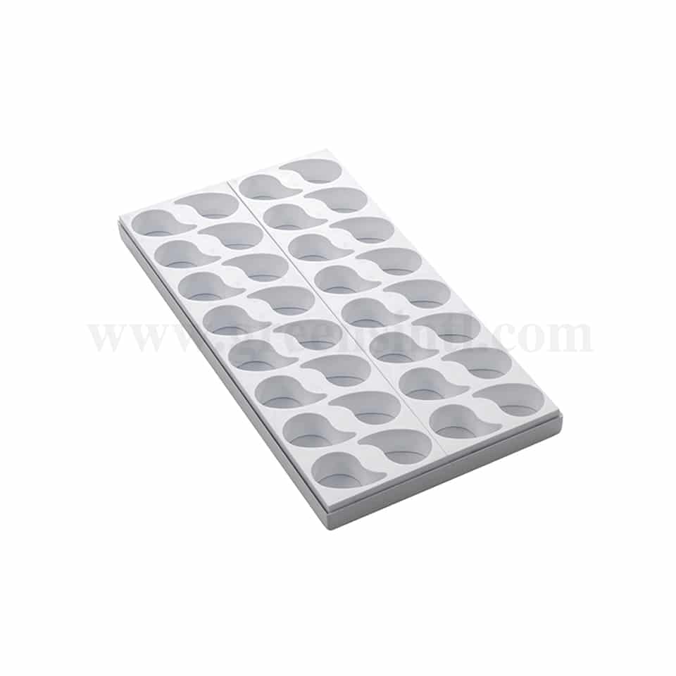 MARTELLATO Mould for Mignon Comma 55 x 35 x h 25 mm-32 Pcs