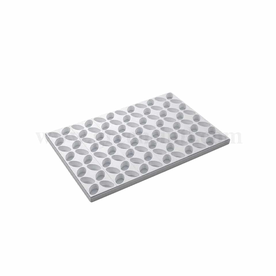 MARTELLATO Mould for Mignon Oval 53 x 32 x h 25 mm-96 Pcs