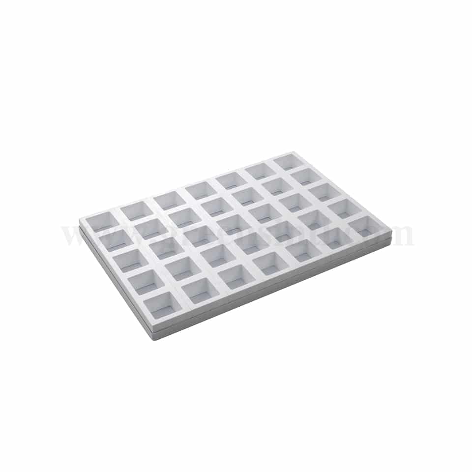 MARTELLATO Plastic Mould For Monoportions Square 59 x 59 x h 40 mm-35 Pcs