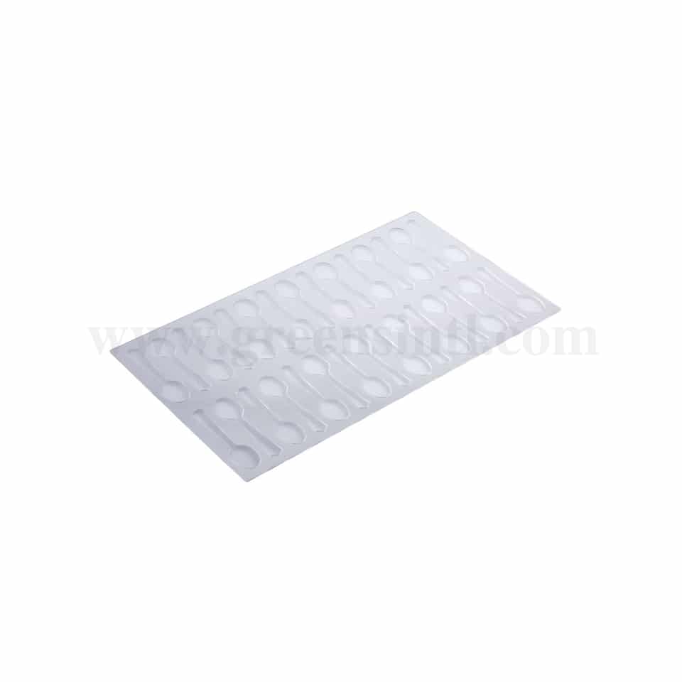 MARTELLATO Transparent Plastic Stencil Large Spoon 130x30 x h2mm