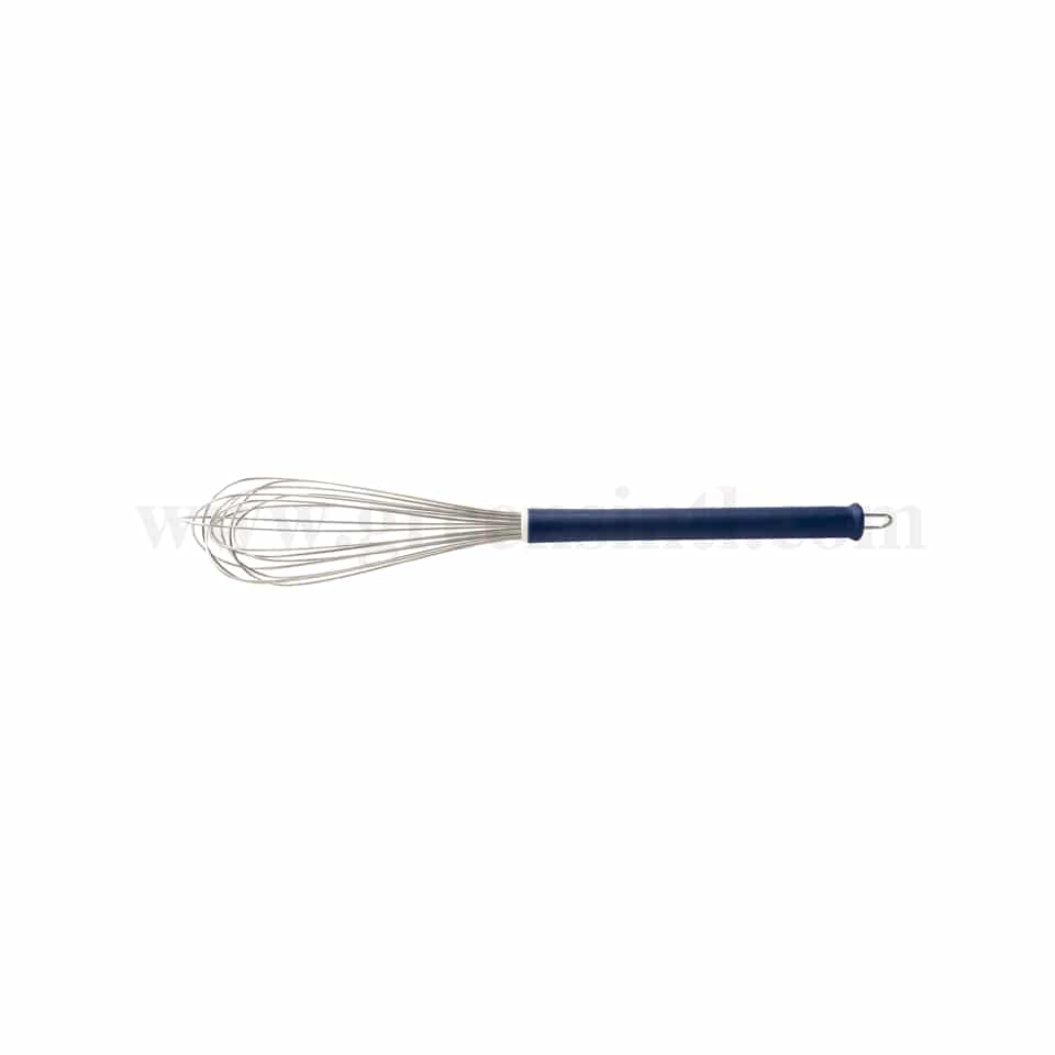 MARTELLATO Stainless Steel Whisk with Blue Handle 500mm