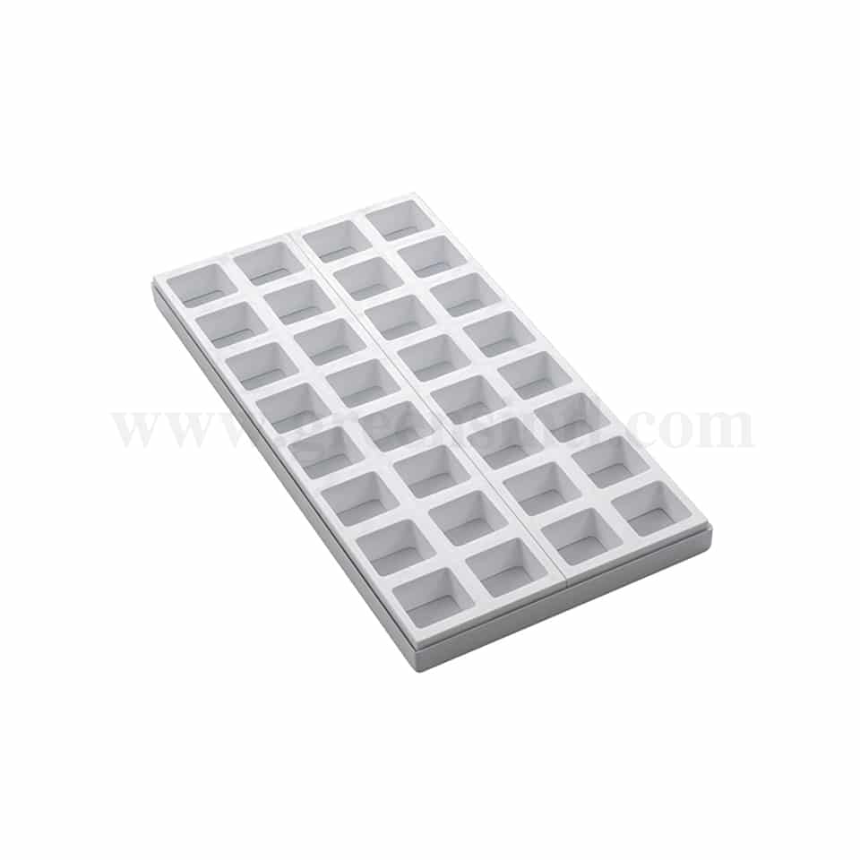 MARTELLATO Mould for Mignon Square 37 x 37 x h 25 mm-32 Pcs