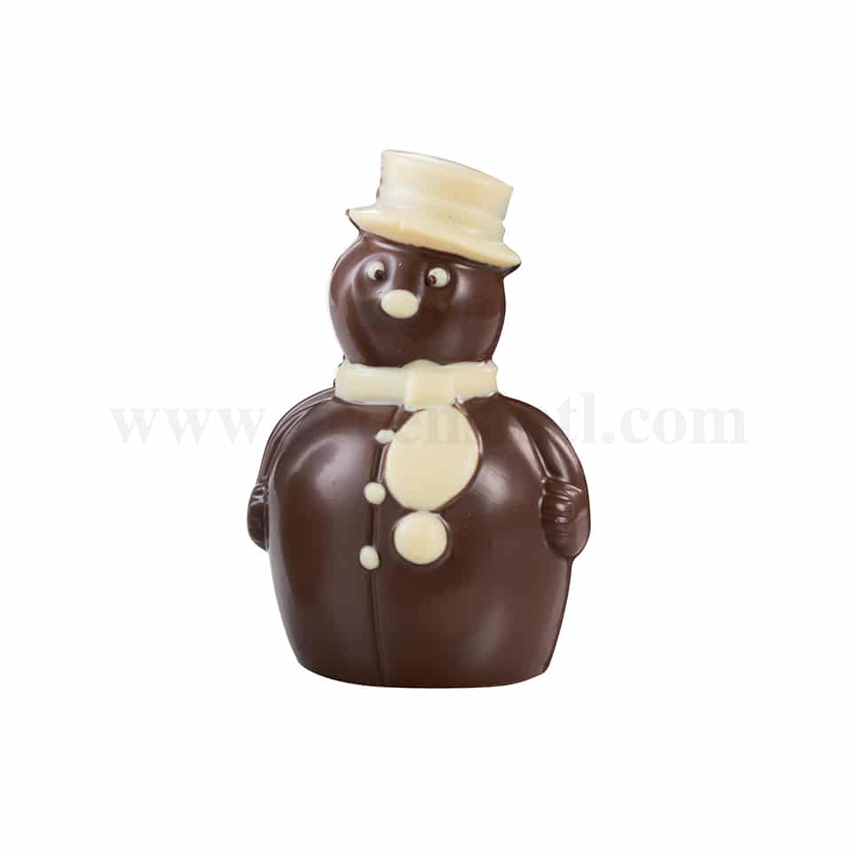 MARTELLATO Thermoformed Plastic 3D Mould Christmas Snowman h150mm.