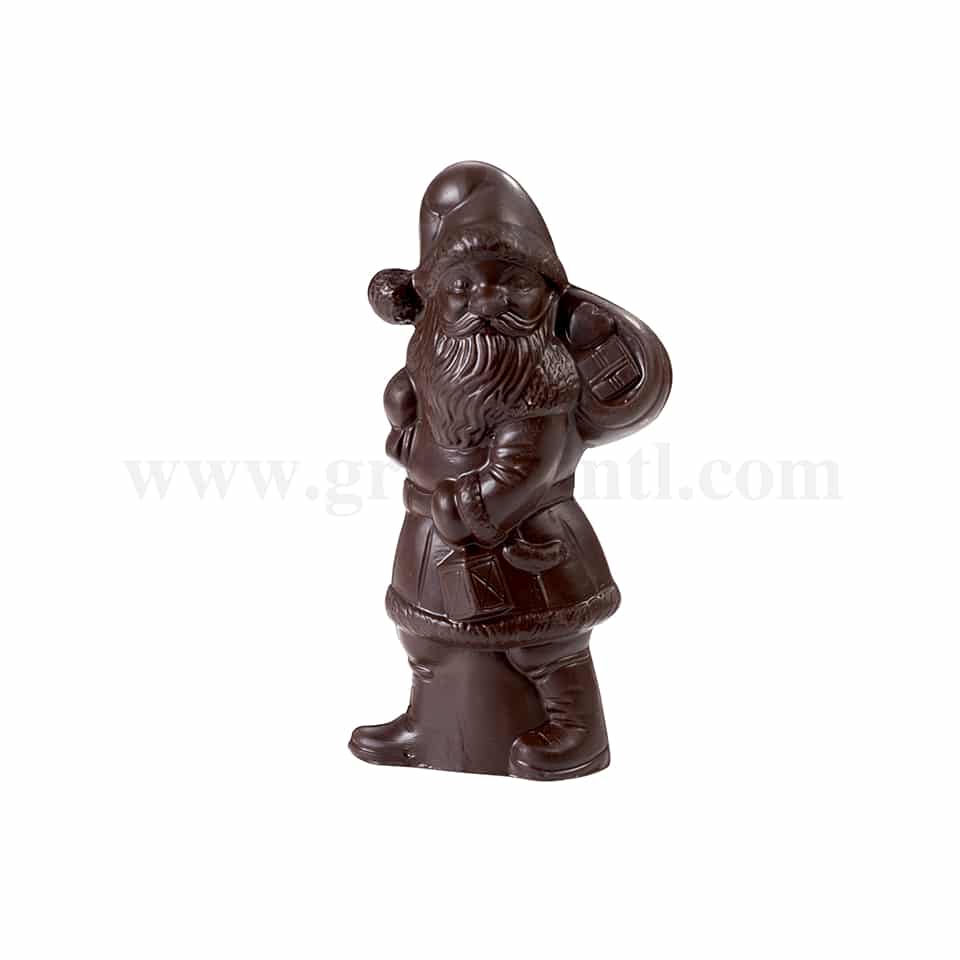 MARTELLATO 3D Chocolate Mould Santa Claus with lantern