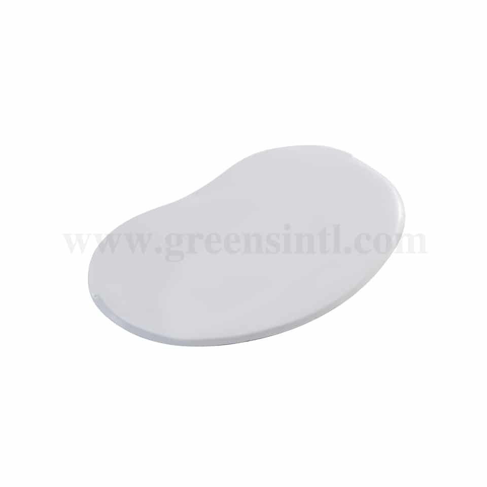 MARTELLATO Plastic Dough Scrapper Oval Rigid 140 x 90 mm