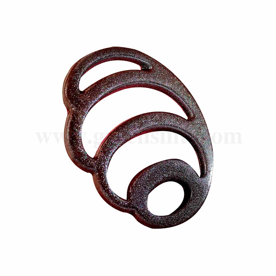 MARTELLATO White Polycarbonate Chocolate Mould Decorations 10- 50 x h 38 mm