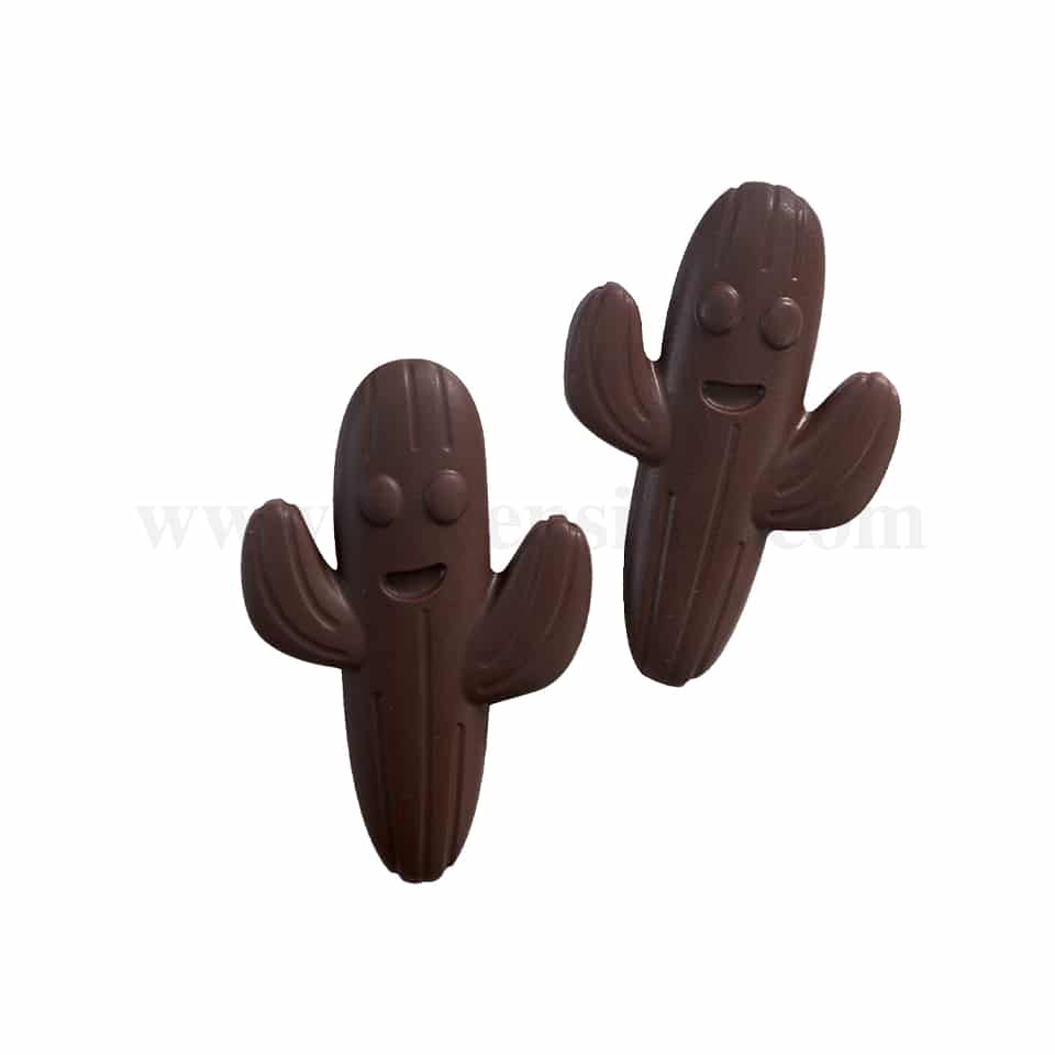 MARTELLATO Polycarbonate Chocolate Mould Cactus 56 x h83 mm