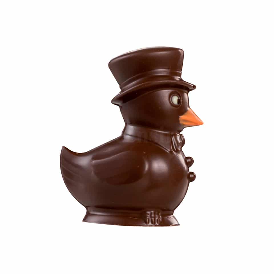MARTELLATO Thermoformed Plastic 3D Easter Mould Mr Goose h125 mm