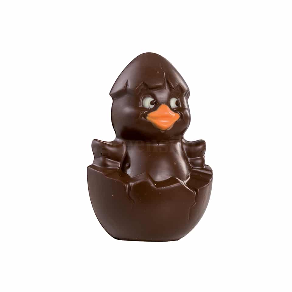 MARTELLATO Thermoformed Chocolate Mould Chick on egg - Easter mould