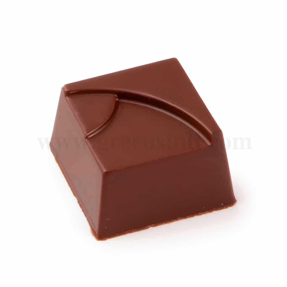 MARTELLATO Polycarbonate Chocolate Praline Mould 25 x 25 h 15 mm