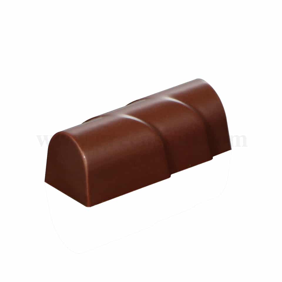 MARTELLATO Polycarbonate Chocolate Mould Tunnel 40 x 18 h 15 mm