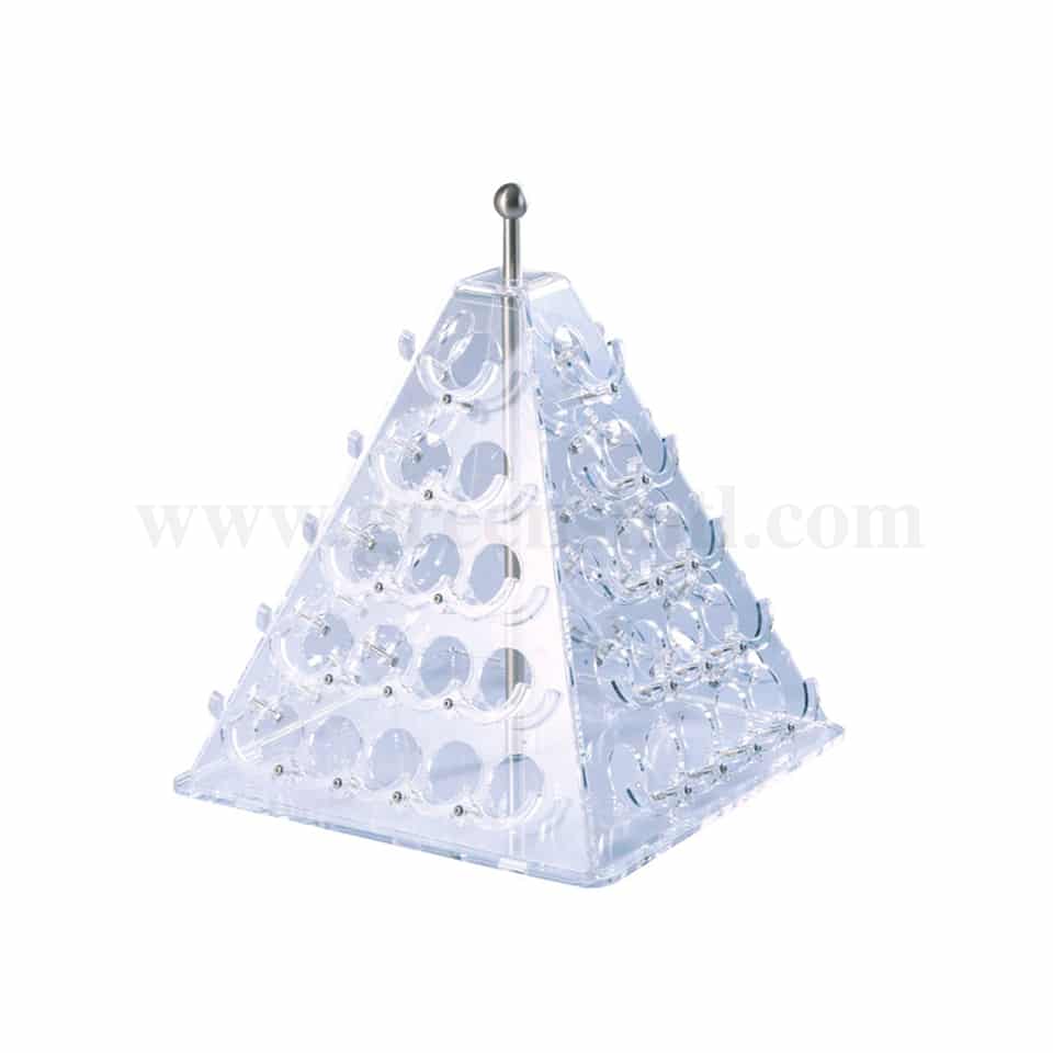 MARTELLATO Macaron Display Stand - 3D Pyramid