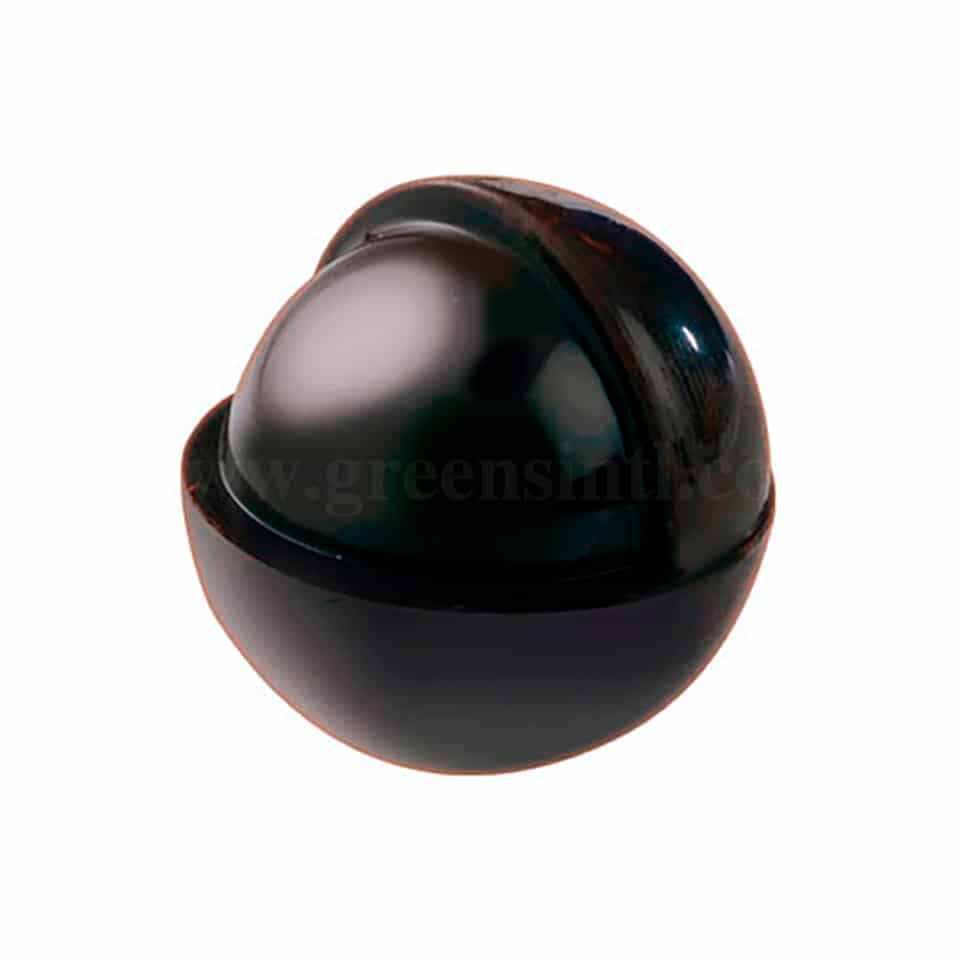 MARTELLATO Polycarbonate Chocolate 3D Mould Open sphere 26 x 26 h 26 mm