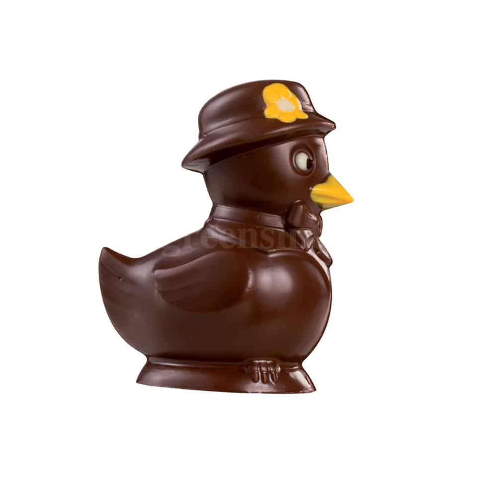 MARTELLATO Thermoformed Plastic 3D Easter Mould Mrs Goose h125 mm
