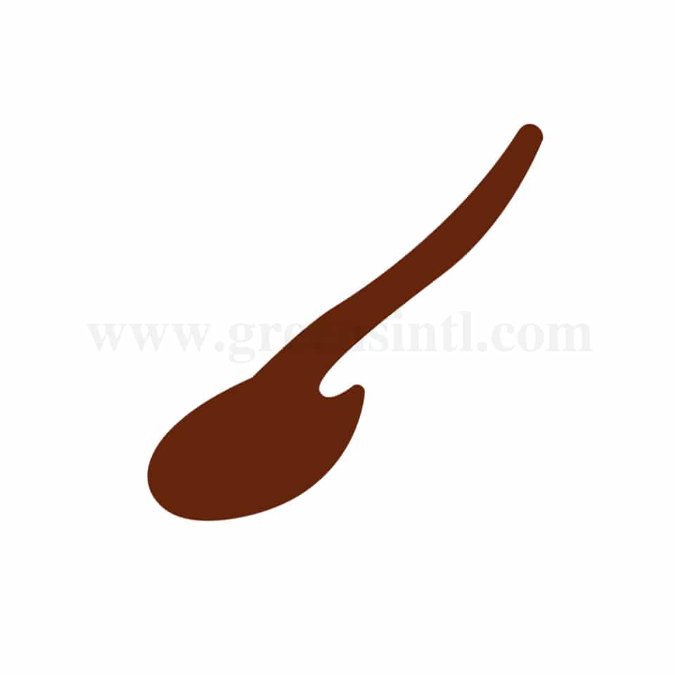 MARTELLATO Chocolate Garnish Mat 104x26 mm