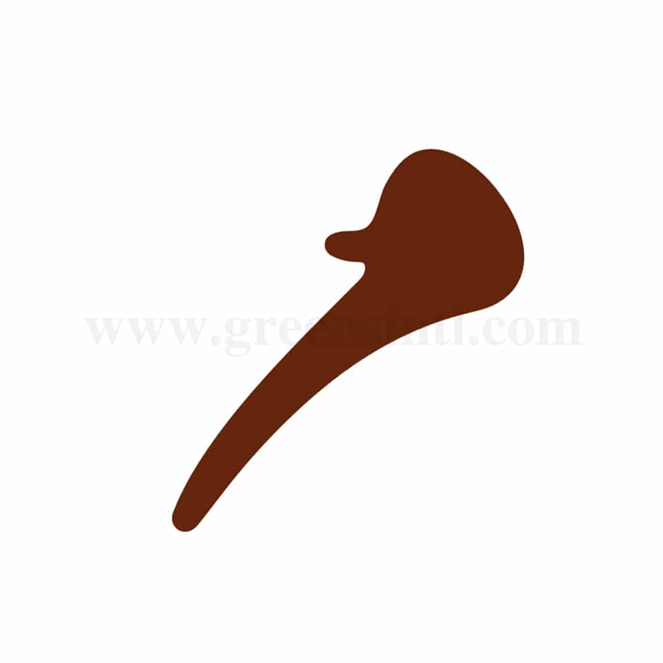 MARTELLATO Chocolate Garnish Mat 99x37 mm