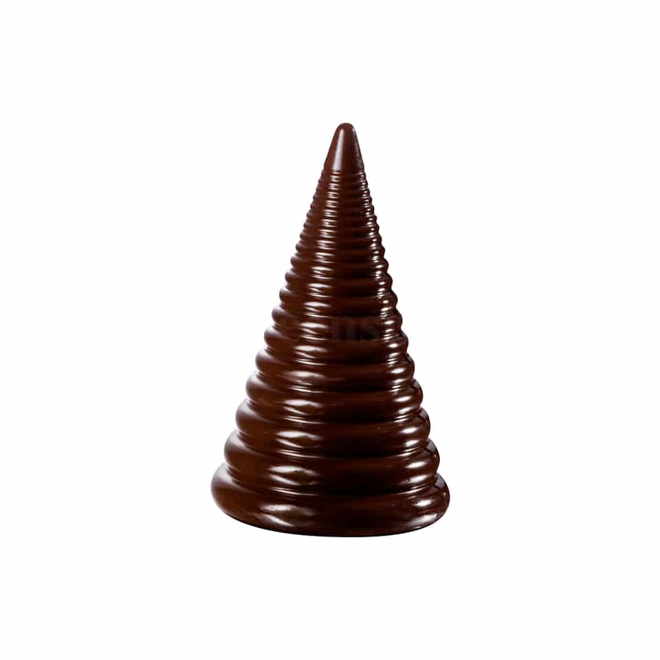 MARTELLATO Thermoformed Chocolate Mould Christmas tree D 112 x  h 180 mm