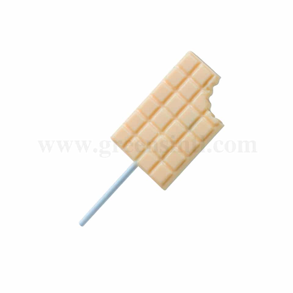 MARTELLATO Thermoformed Plastic Chocolate Mould Lollipop Rectangular 50 x 75 x h 9 mm