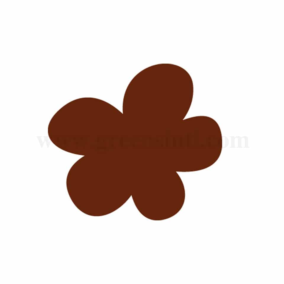 MARTELLATO Chocolate Garnish Mat 55x50 mm