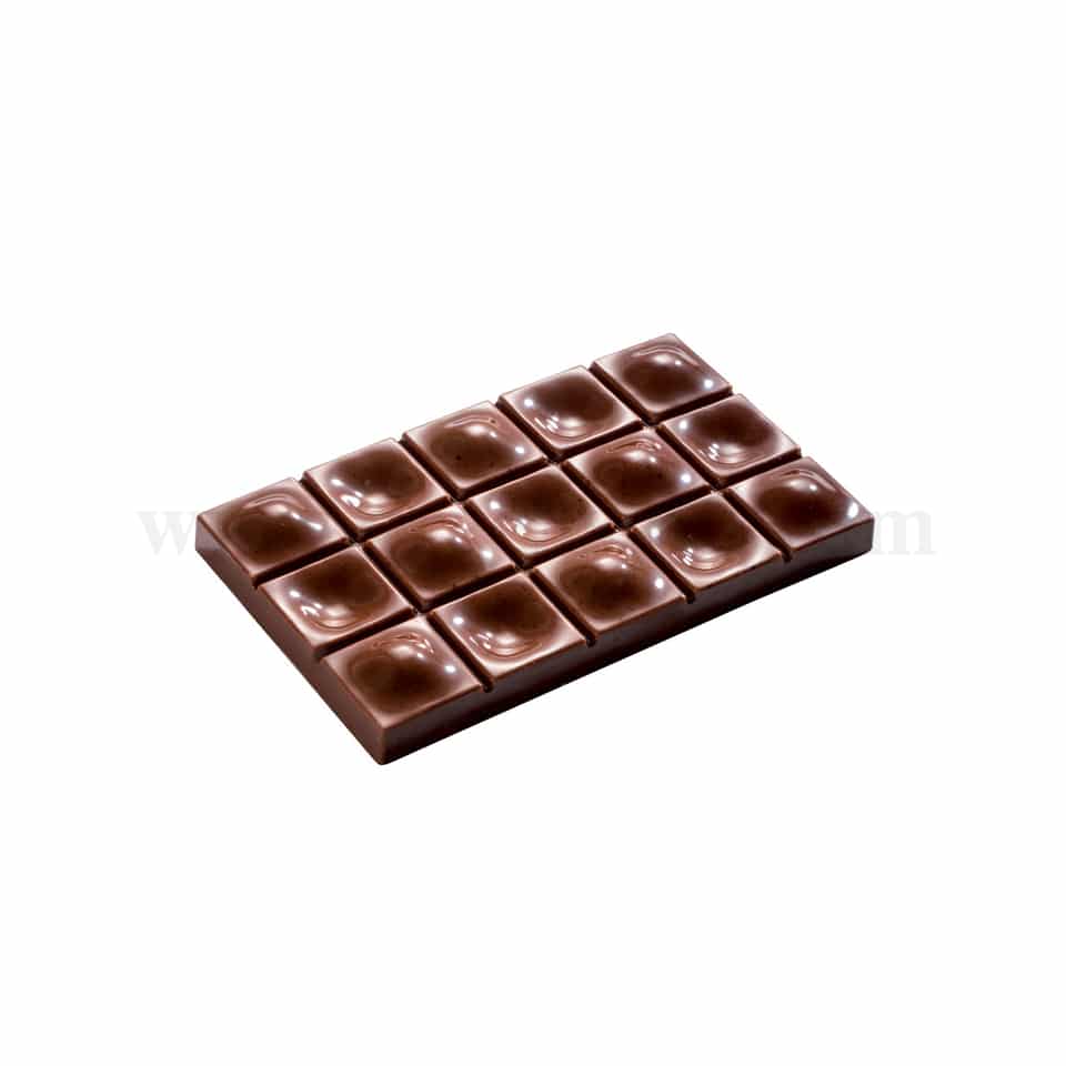MARTELLATO Polycarbonate Chocolate Mould Liquid 117 x 71 h 13 mm