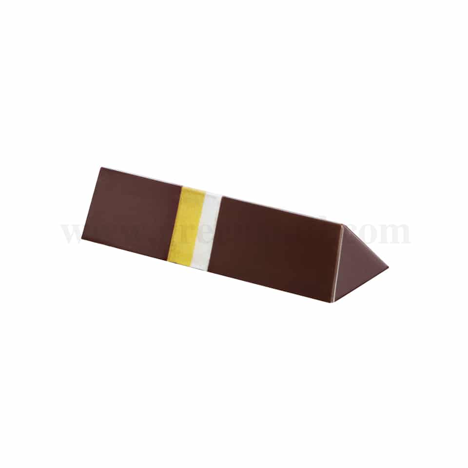 MARTELLATO Polycarbonate Chocolate Mould Choco Line - Triangle Snack 96 x 22 h 17 mm