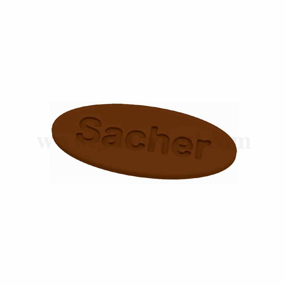 MARTELLATO Thermoformed Plastic Mould ''Sacher'' 61x25 mm