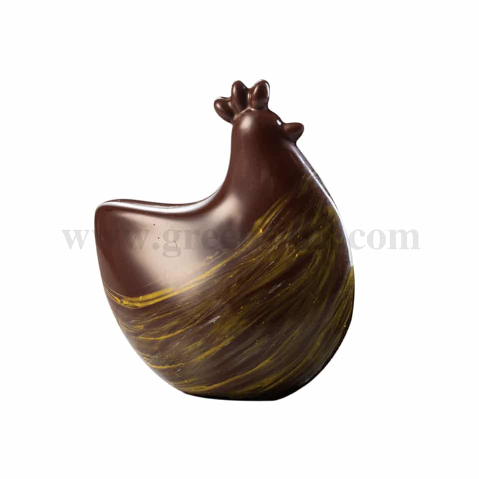 MARTELLATO Thermoformed Plastic 3D Mould Hen 108 x 75 x  h 120 mm