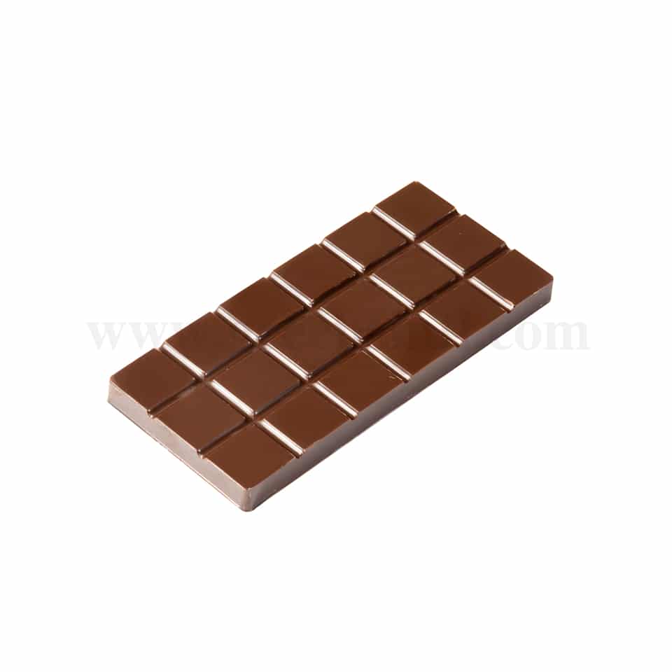 MARTELLATO Thermoformed Chocolate Bar Mould 130x55xh8 mm