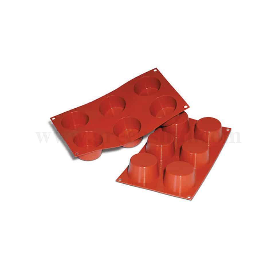 MARTELLATO Silicone Mould Muffin Grande D68 x h 38 mm