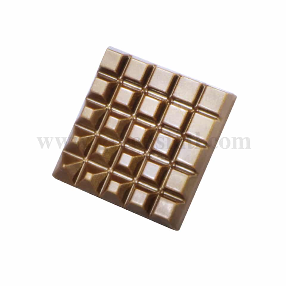 MARTELLATO Polycarbonate Chocolate Mould Evolution - Square 70 x 70 h 11 mm