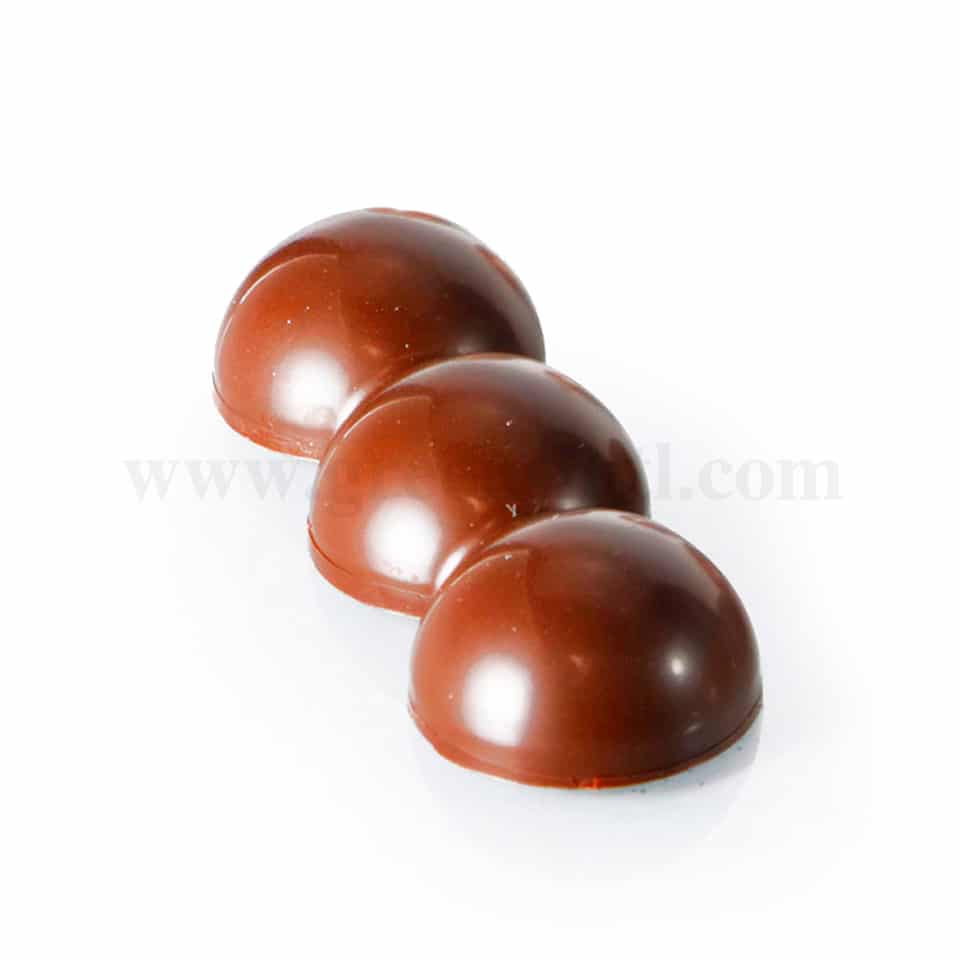 MARTELLATO Polycarbonate Chocolate Mould Classic Bon - Snack 90 x 31 h 16 5 mm