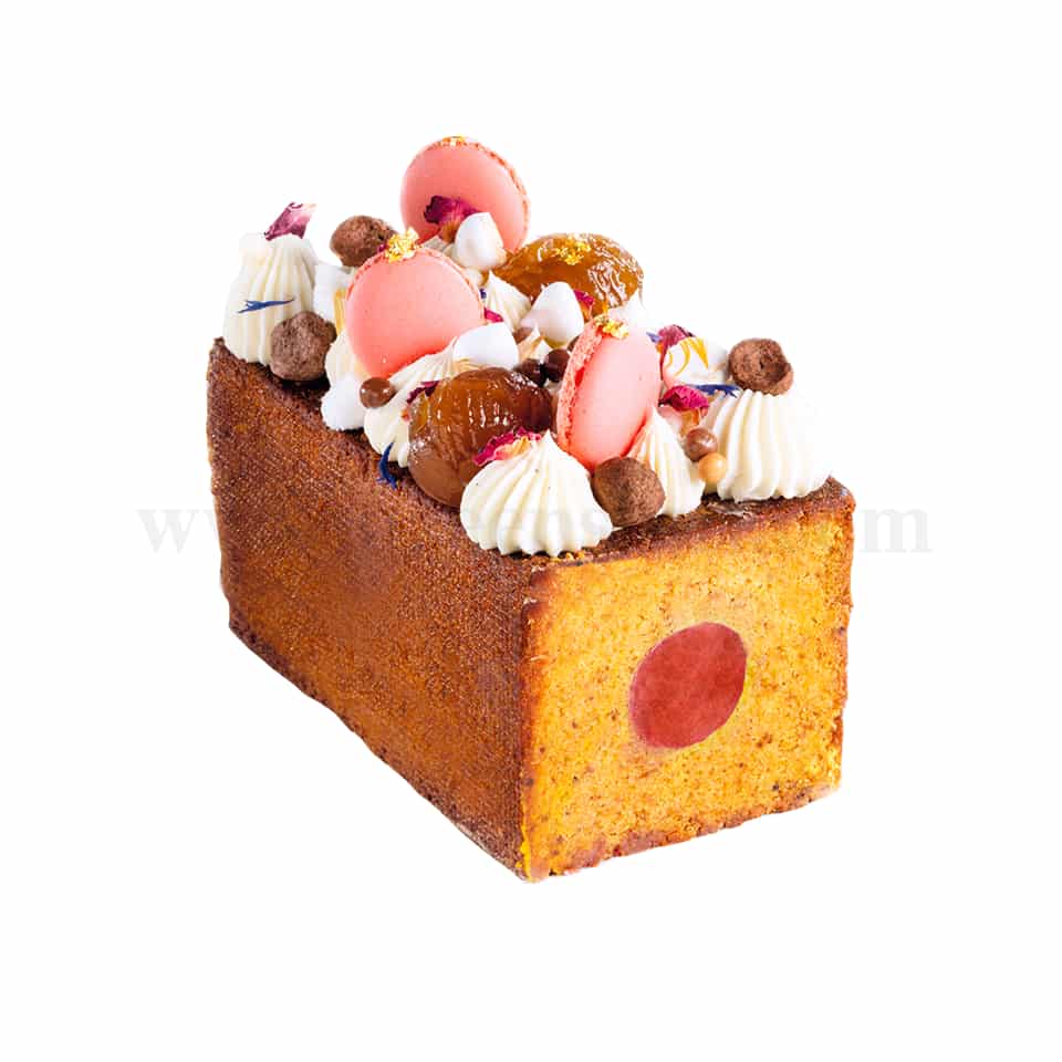 MARTELLATO Travel Cake Mould Carrè 80 x 150 h 69 mm