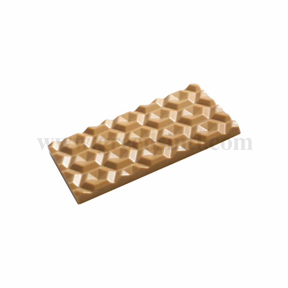 MARTELLATO Polycarbonate Chocolate Mould Evolution - Kaleidos 130 x 75 x 9 mm