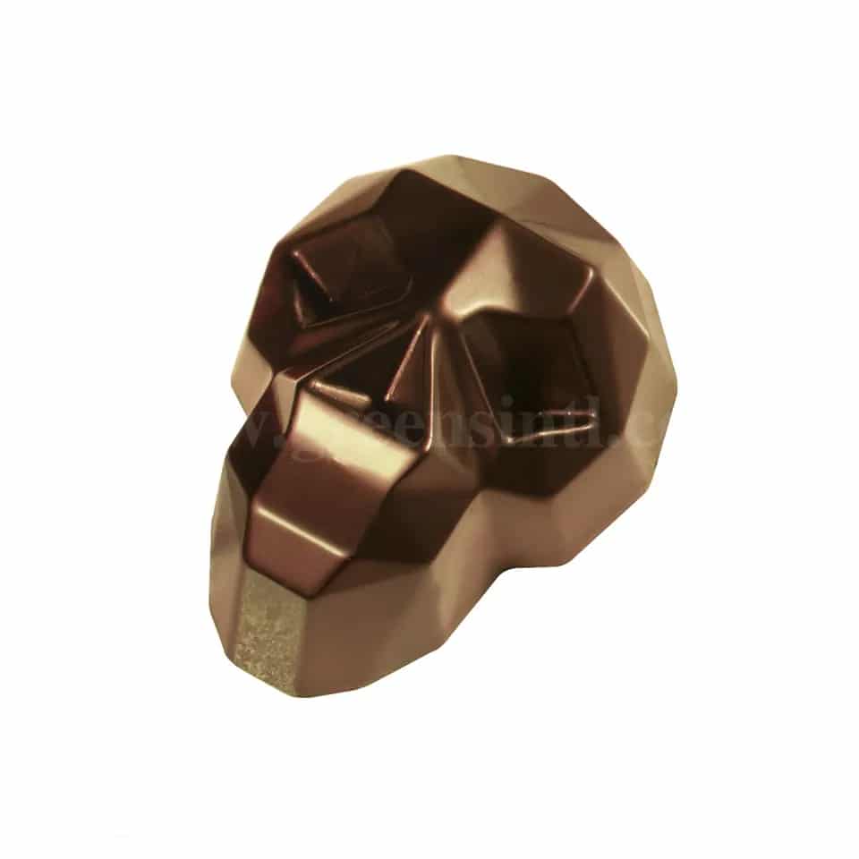 MARTELLATO Polycarbonate Chocolate Mould Skull 37 x 28 h 18 mm