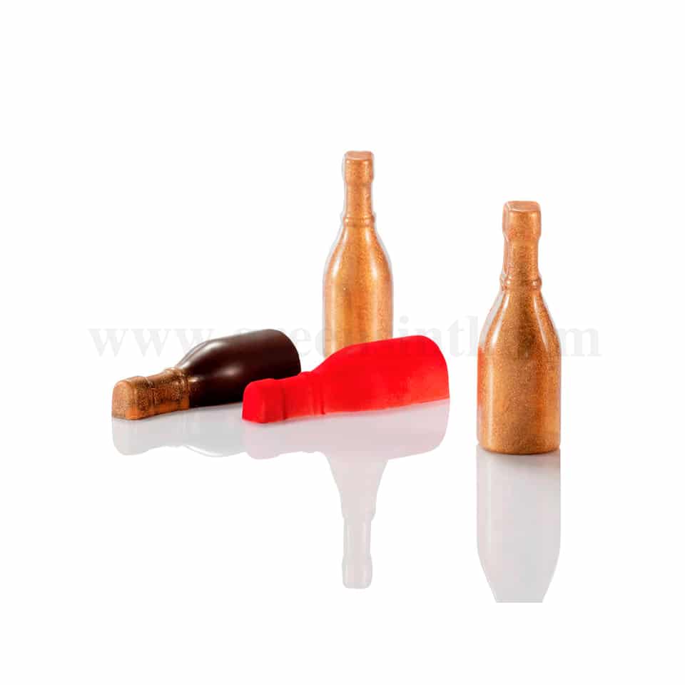 MARTELLATO Polycarbonate Chocolate Mould Small bottle 60 x 20.5 h 16 mm