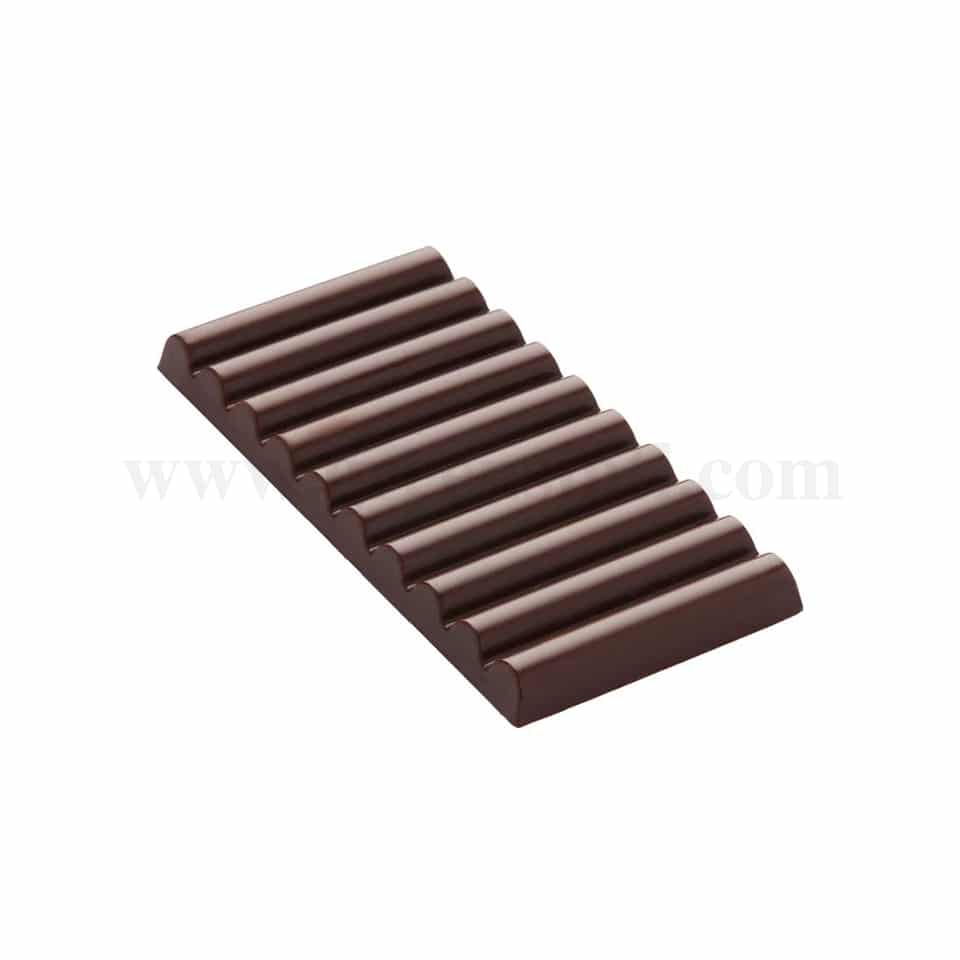 MARTELLATO Polycarbonate Chocolate Mould Iconics - Log 140 x 69.5 h 11 mm