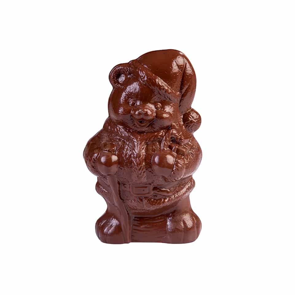 MARTELLATO Thermoformed Plastic 3DMould Christmas - Santa Claus Bear