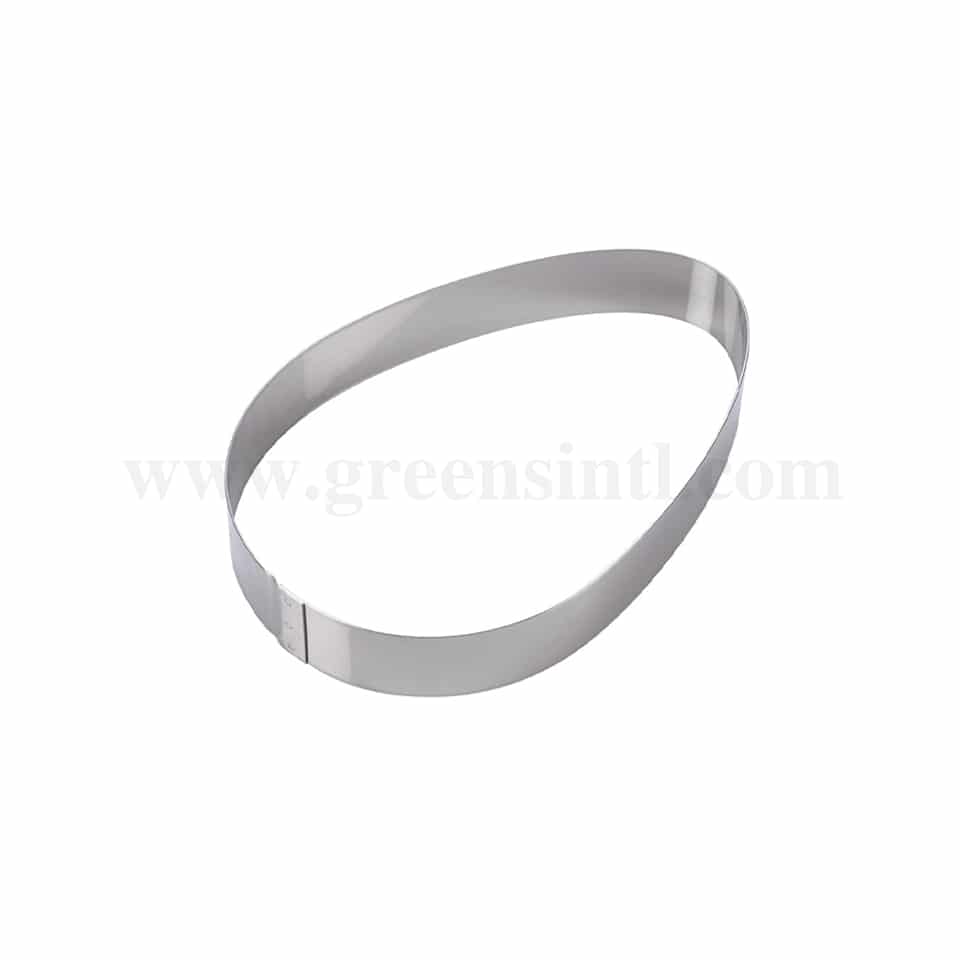 MARTELLATO Egg Shaped Cake Band 134 x 200 x h40 mm