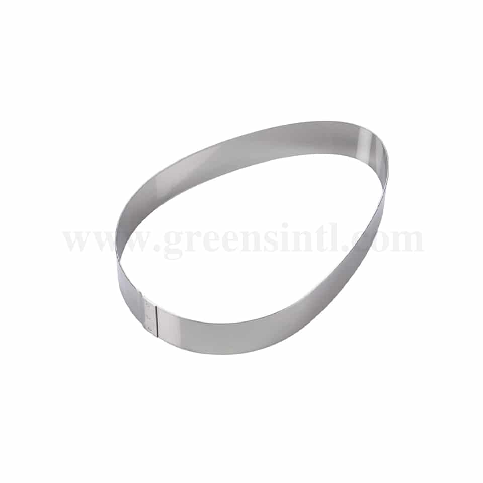 MARTELLATO Egg Shaped Cake Band 148 x 220 x h40 mm
