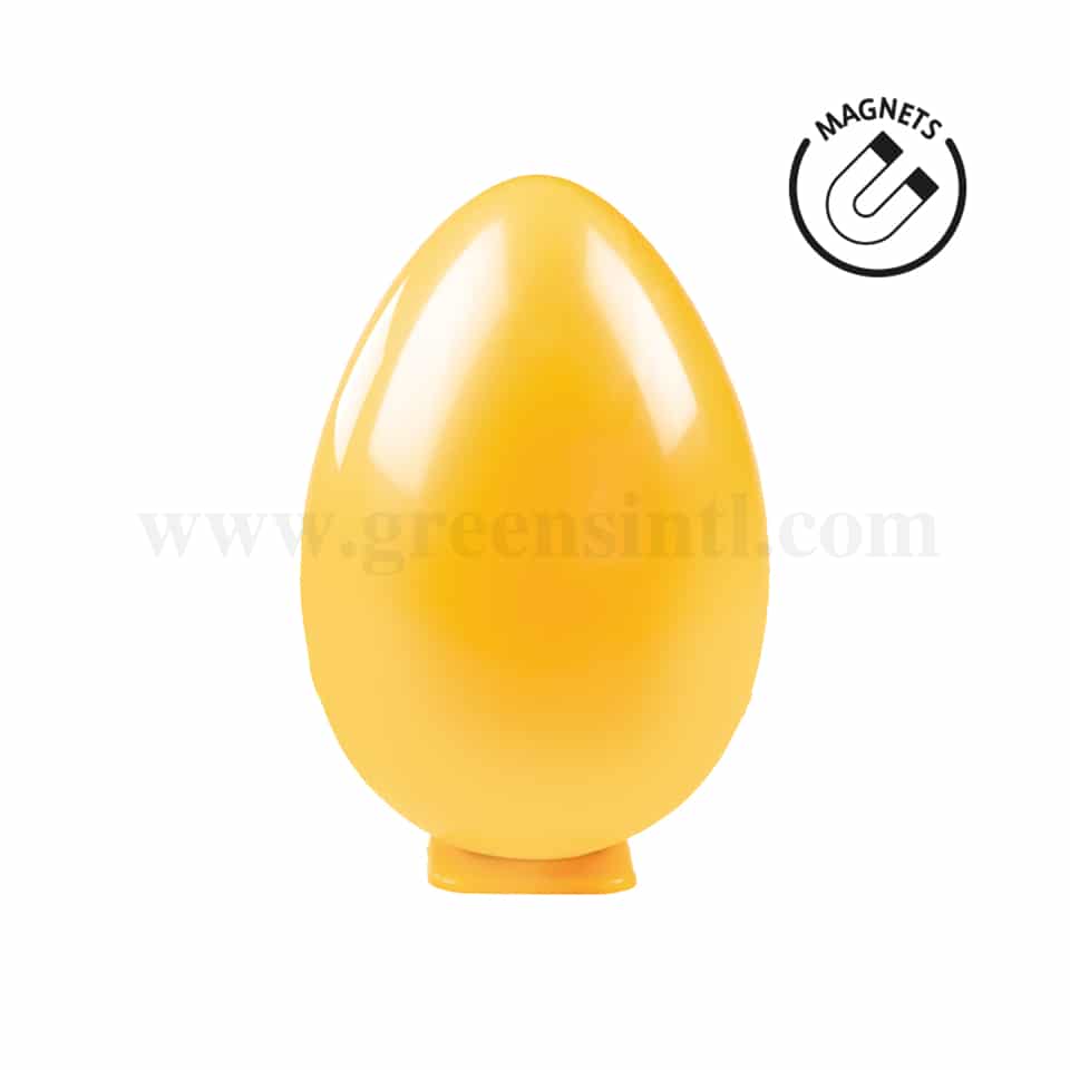 MARTELLATO Polycarbonate Magnetic Chocolate Mould Egg 17 - D 120  x h 175 mm