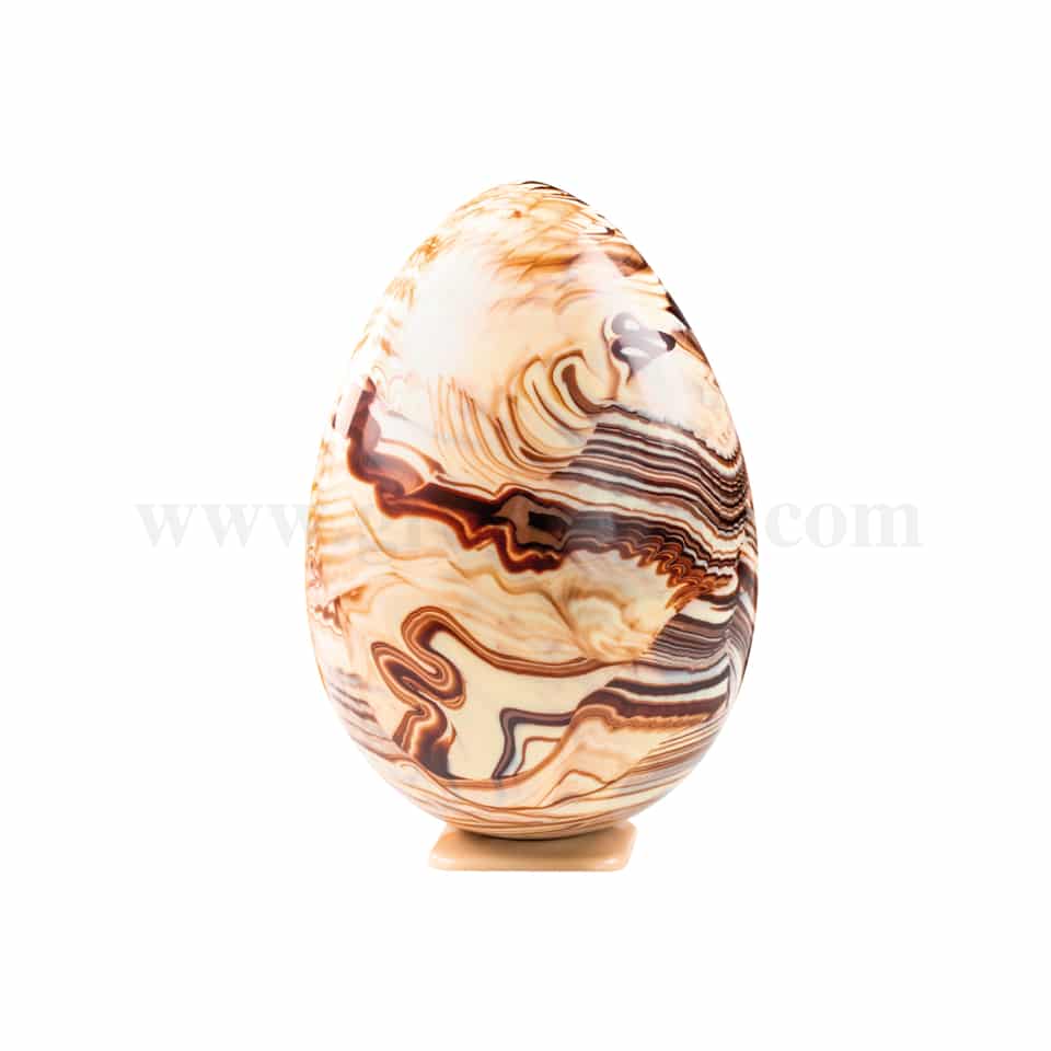 MARTELLATO Polycarbonate Magnetic Chocolate Mould Egg 23 - D 160  xh 230 mm