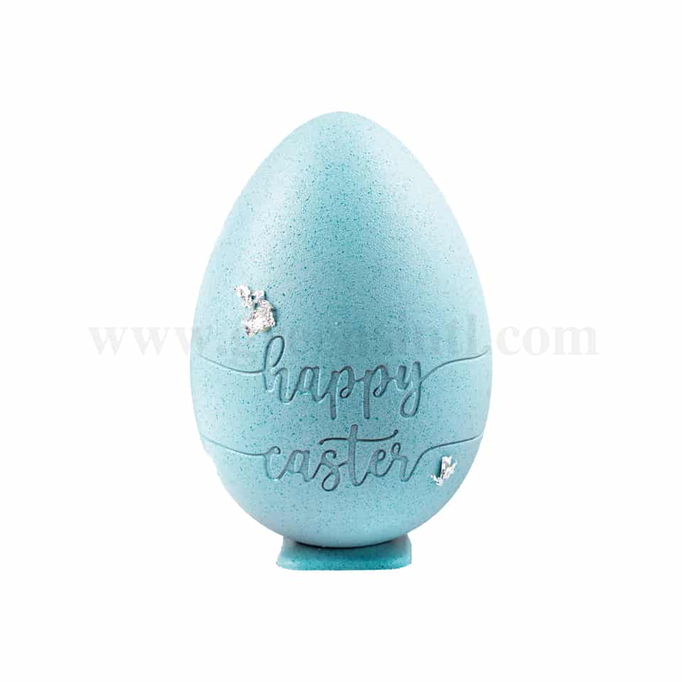 MARTELLATO Polycarbonate Magnetic Chocolate Mould Happy Easter - D 156 x h 228 mm