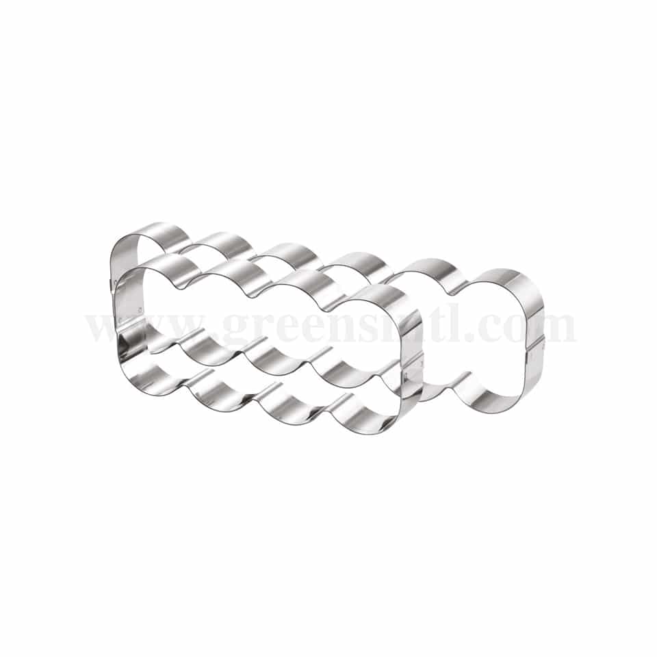 MARTELLATO Stainless Steel Cake Band Fancy 23 - 239 x 99 x h50 mm